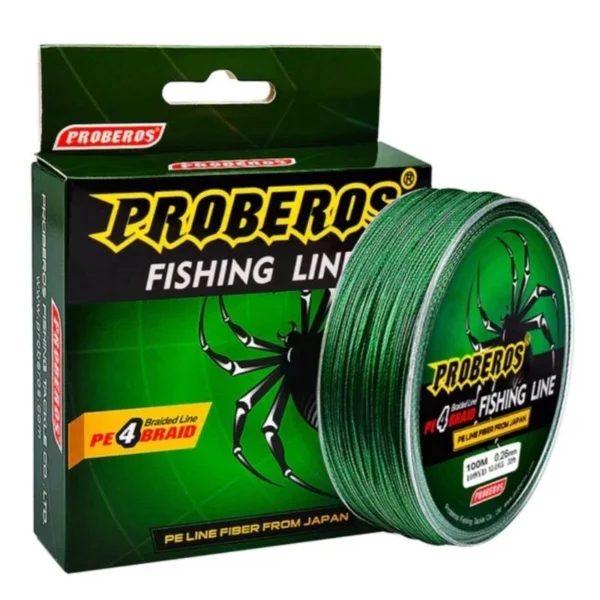 Proberos 4 Strand Braid Line Fishing Line 100M